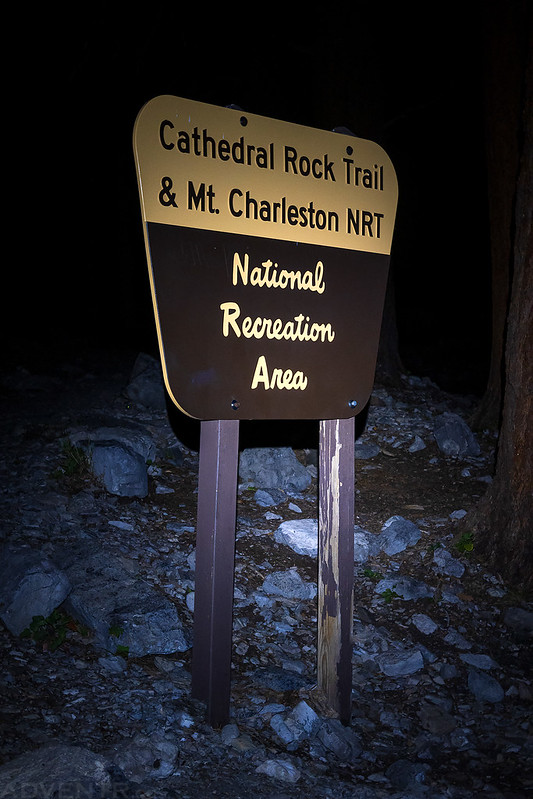 Cathedral Rock Trailhead Sign