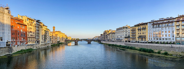 A View of Arno River in Florance, Italy