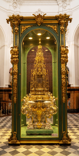 A Stunning Monstrance in the Great Mosque of Cordoba Spain