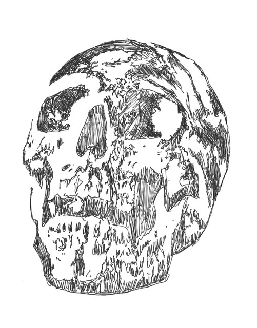 CoreyArt_8-3-2022_Skull
