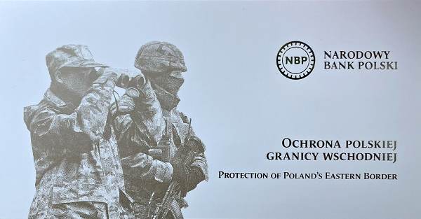 20 Zlotych Poľsko 2022 Ochrana hraníc P196F
