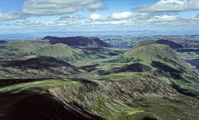 Western Fells - View over the Solway from Red Pike (Buttermere)