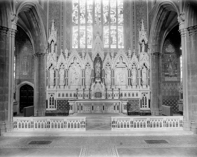 Interior showing altar