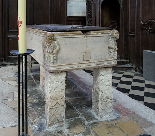 The mystery of the huge baptismal font