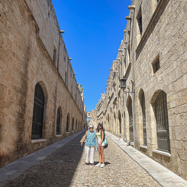 old walled city, Rhodes