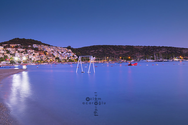 the Bodrum blue.....
