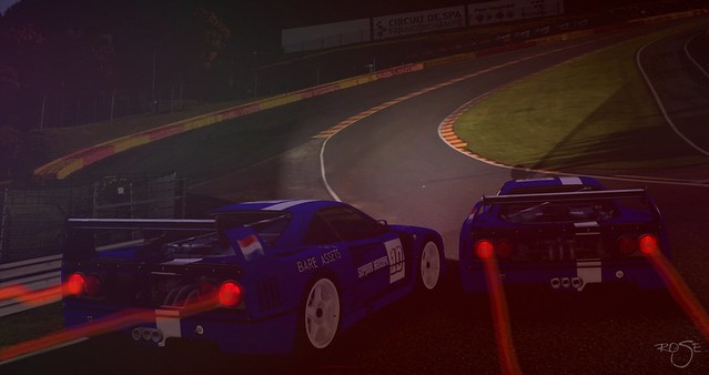 Night fighting at L'Eau Rouge