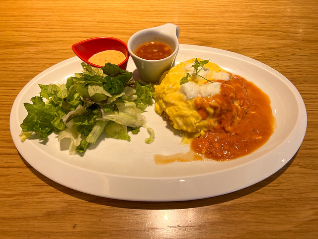 Omurice (Omlet and Rice)