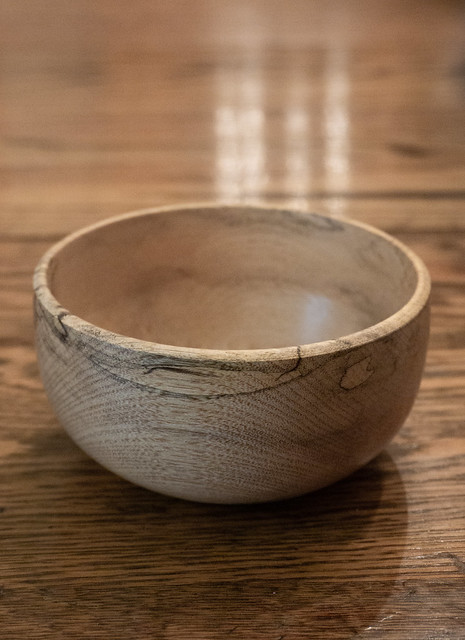 Turned wood bowl #4