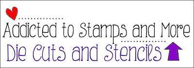 Addicted to Stamps - Die Cuts Stencils Badge
