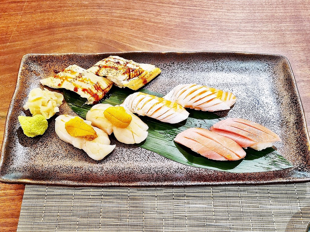 Sushi Flat Lay