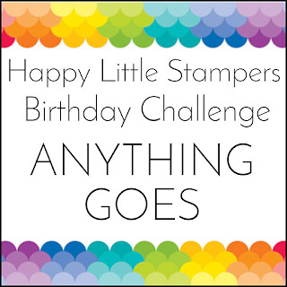 Happy Little Stampers - Birthday Anything Goes Badge