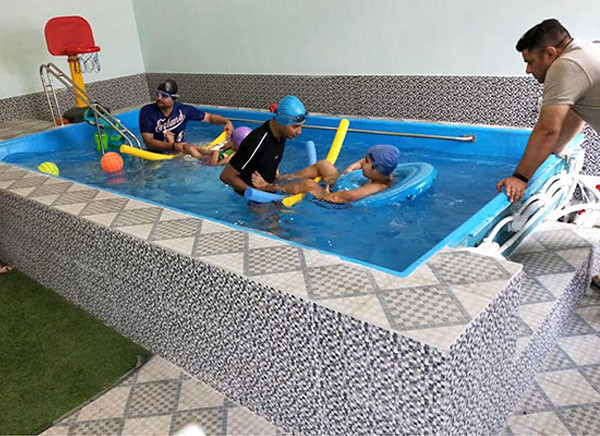 water treadmill pool