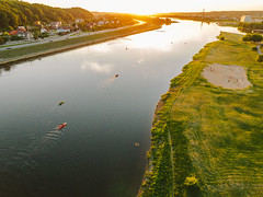 Nemunas river | Kaunas aerial