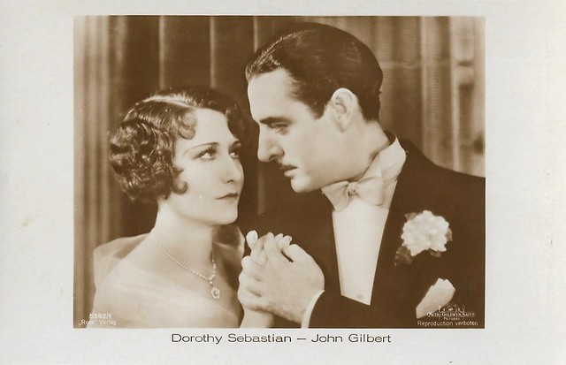 Dorothy Sebastian and John Gilbert in A Woman of Affairs (1928)
