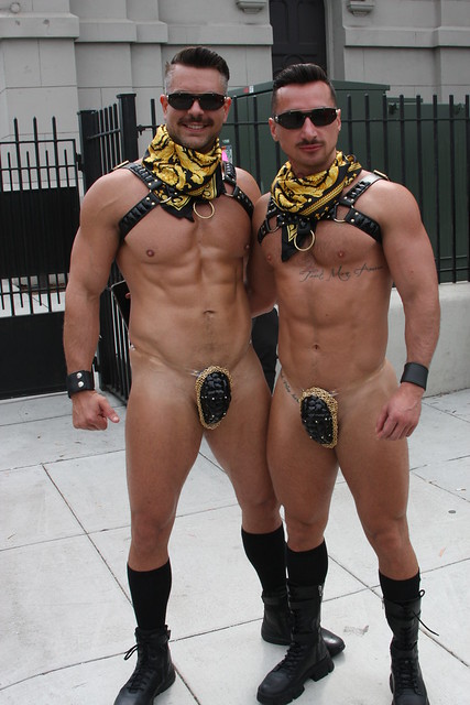 HELLA HOT MUSCLE STUDS !  ~ DORE ALLEY FAIR 2022 ! ~ photographed by ADDA DADA !  ( safe photo ) (100+ FAVES)