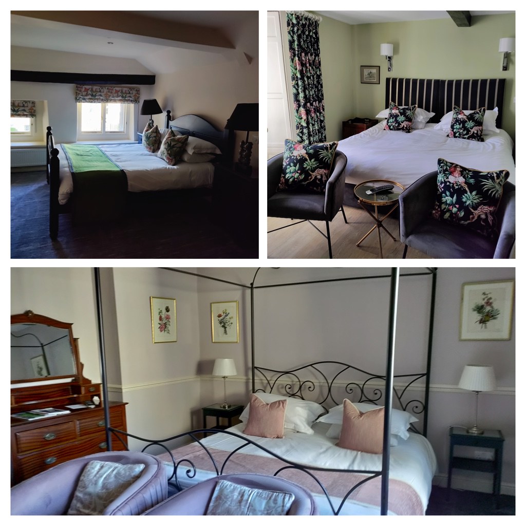 Room styles, Wensleydale Hotel, Middleham