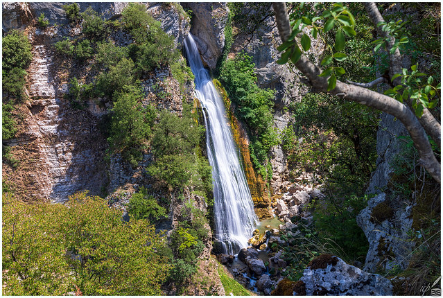 Camēli Waterfall at Matsouki, Greece №2
