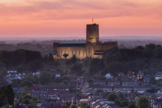 Guildford Cathedral Sunset