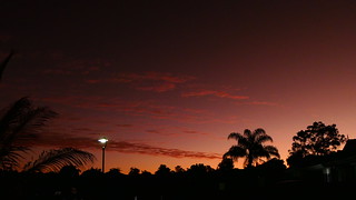 sunset cloudscape
