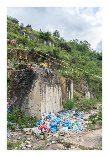 godawari marbledada marbladada godawarimarbledada nepal kathmandu marblefactory trash landscape