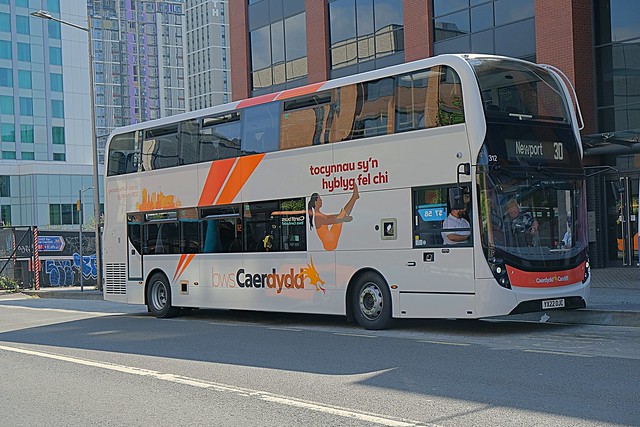 Cardiff Bus YX22OJC 312