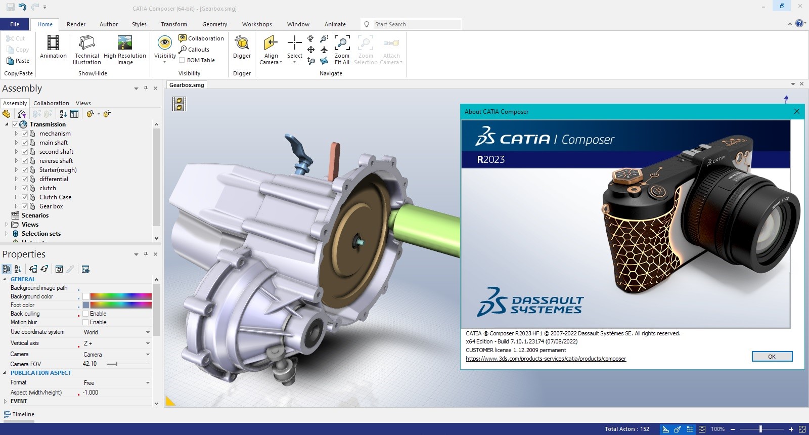 Working with DS CATIA Composer R2023 HF1 Win64 full