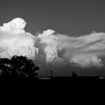 18. Juuni 2022 - 20:29 - Thunderstorm at sunset, Shawnee, Oklahoma.