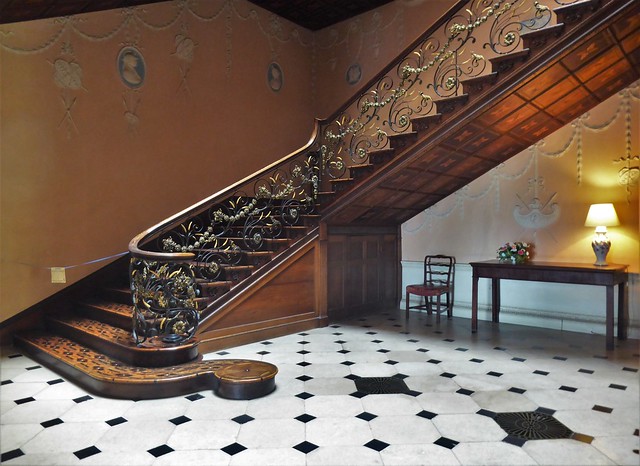 The Grand Staircase, Claydon House, Buckinghamshire