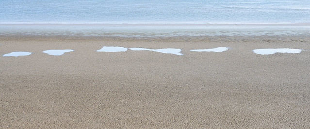 Shapes on the beach