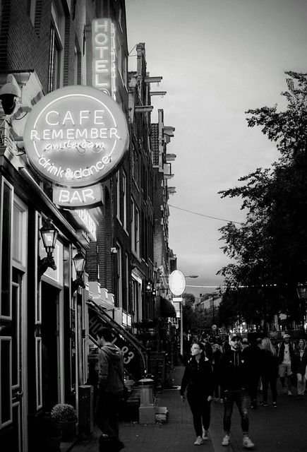 Cafe Remember at Dusk / Amsterdam NE