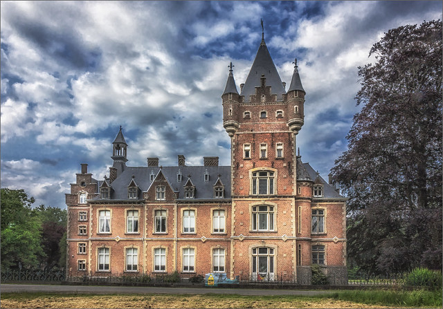 Belgium, Louvignies #001 Louvignies Castle
