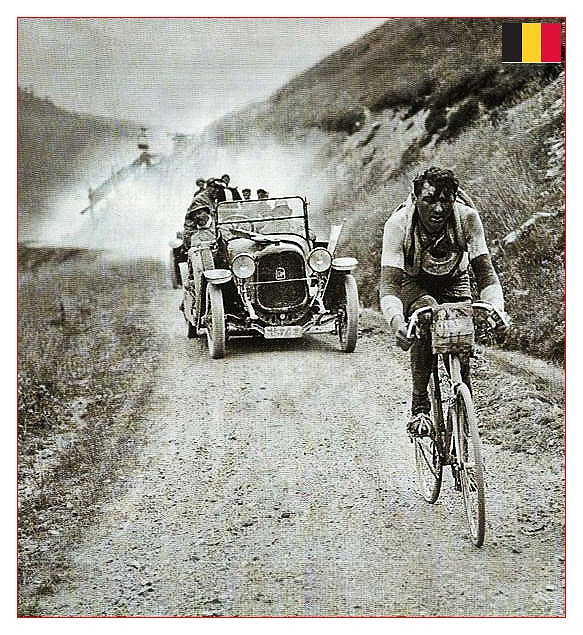 1921 TDF Hector Heusghem solo in the Pyrenees