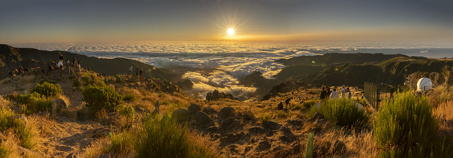 Sunrise on Miradouro do Juncal (Pico do Arieiro), Madeira, Portugal