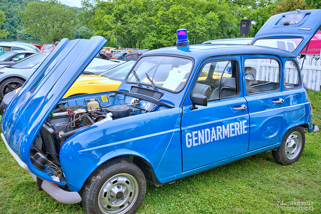 1985 Renault Police Car (Gendarmerie) - Heritage Day 2022 - Granville, Tennessee
