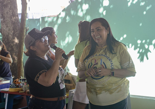 7.8.2022 - Prefeitura de Manaus participa da 'Hora do Mamaço' que faz parte da campanha Agosto Dourado