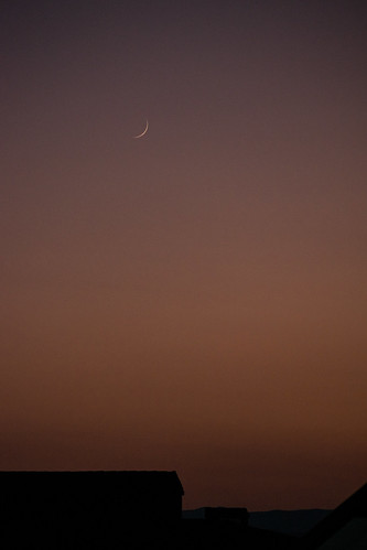 granollers catalunya sunset atardecer moon luna paisaje landscape