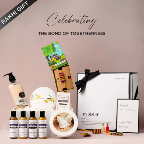 RAKHI SPECIAL: WORLD'S BEST SISTER GIFT SET WITH PLANTABLE RAKHI | by kimirica