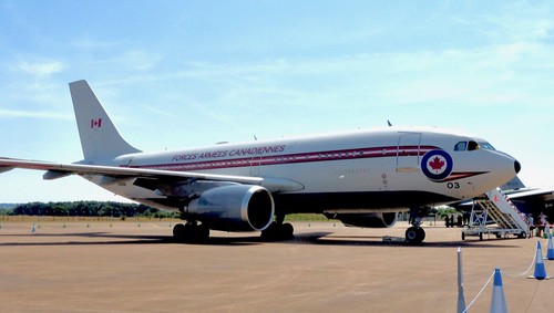 15003 ‘Royal Canadian Air Force’ CC-106 Polaris. Airbus A310-304 /2 on Dennis Basford’s railsroadsrunways.blogspot.co.uk’