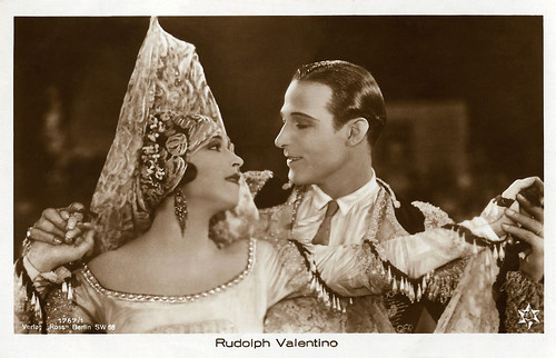 Rudolph Valentino and Helena D'Algy in A Sainted Devil (1924)