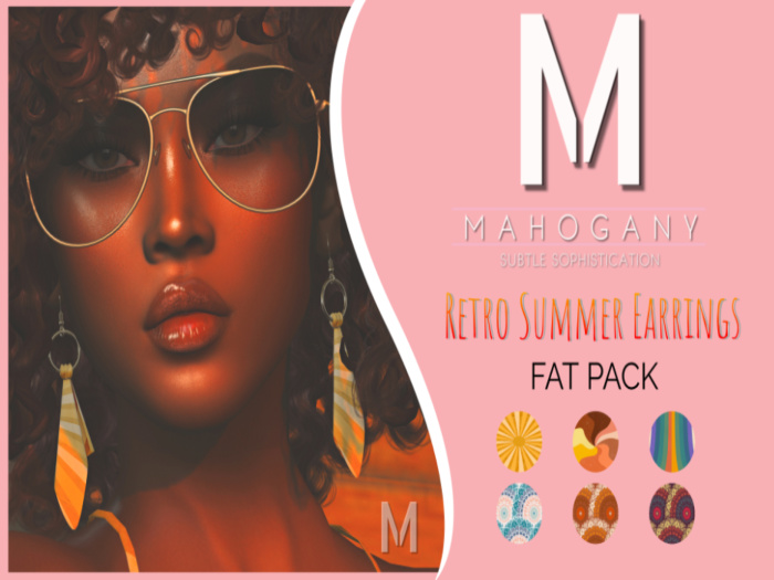 ~MS~ Retro Summer Earrings Ad