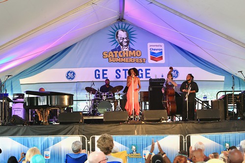 The Nayo Jones Experience at Satchmo SummerFest - August 6, 2022. Photo by Michele Goldfarb.