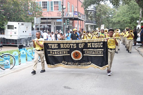 The Roots of Music kick off Satchmo SummerFest on August 6, 2022. Photo by Michele Goldfarb.
