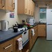 The shared kitchenette
