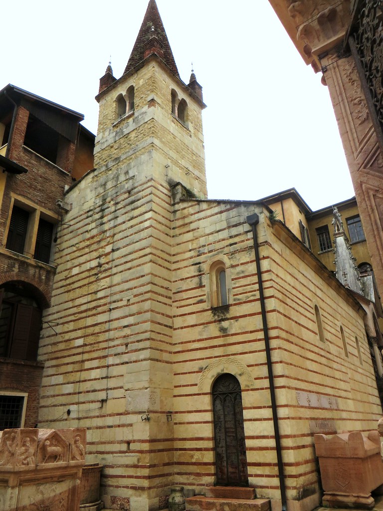 Eglise romane Santa Maria Antica, via Santa Maria Antica, Vérone, province de Vérone, Vénétie, Italie.
