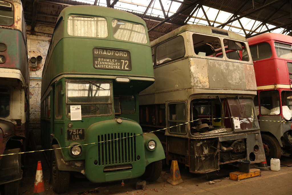 Leeds City Transport: 514 7514UA Daimler CVG6/Roe Keighley Bus Museum ...