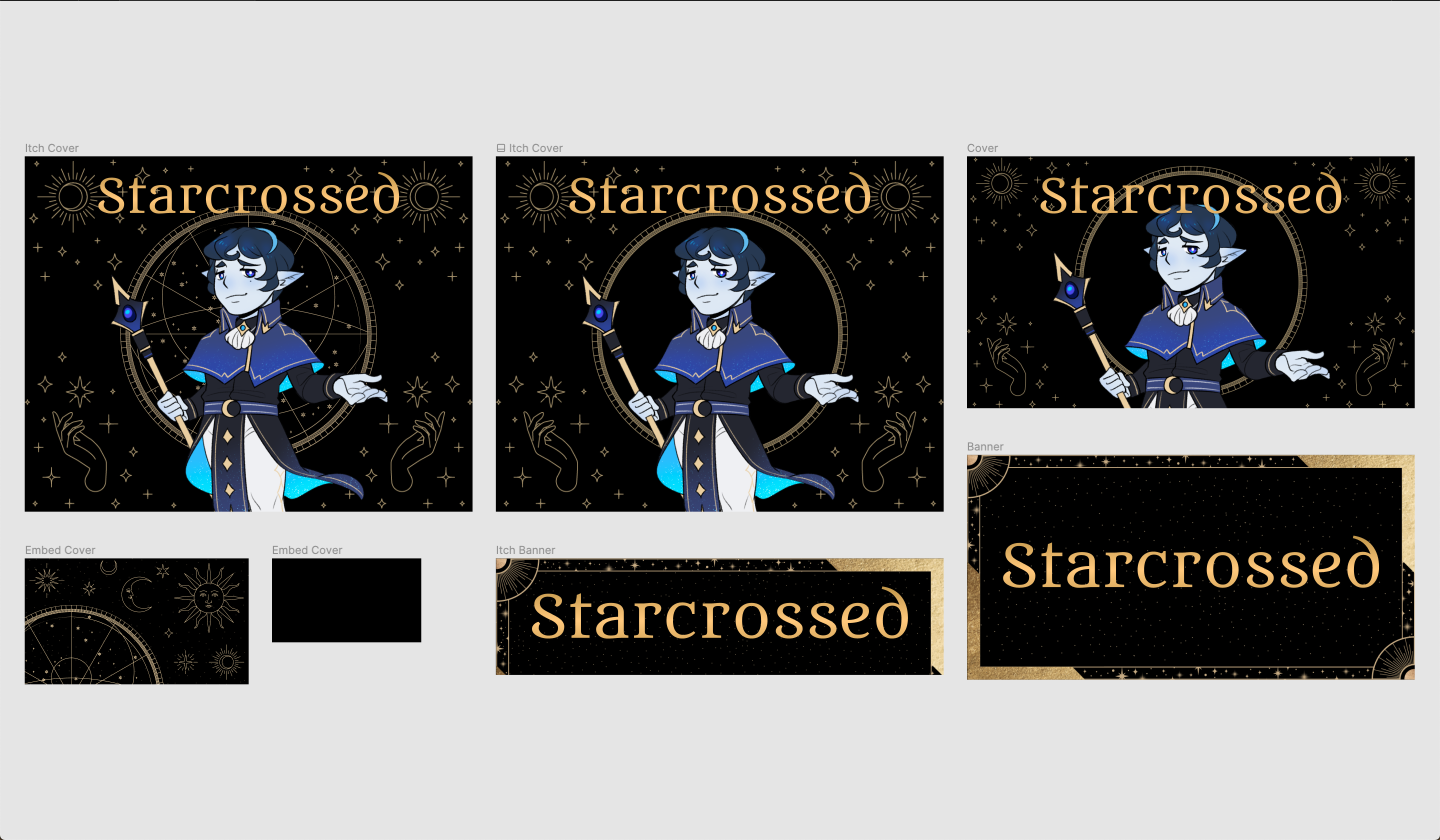 Starcrossed Covers