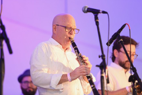 Tim Laughlin at Satchmo SummerFest - August 7, 2022. Photo by Michele Goldfarb.
