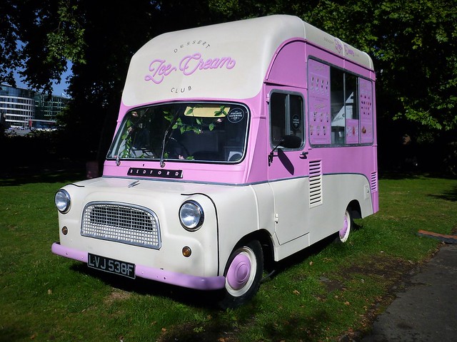 1968 Bedford CA ice cream van.