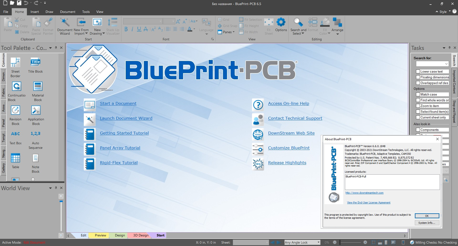 Working with DownStream Technologies CAM350-DFMStream 14.6 & BluePrint-PCB 6.6 build 1864